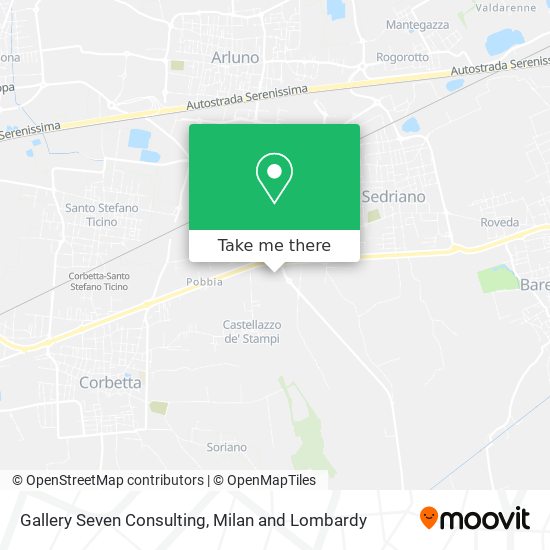 Gallery Seven Consulting map