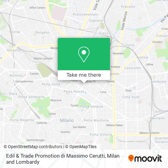 Edil & Trade Promotion di Massimo Cerutti map