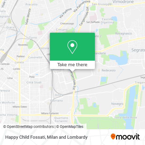 Happy Child Fossati map