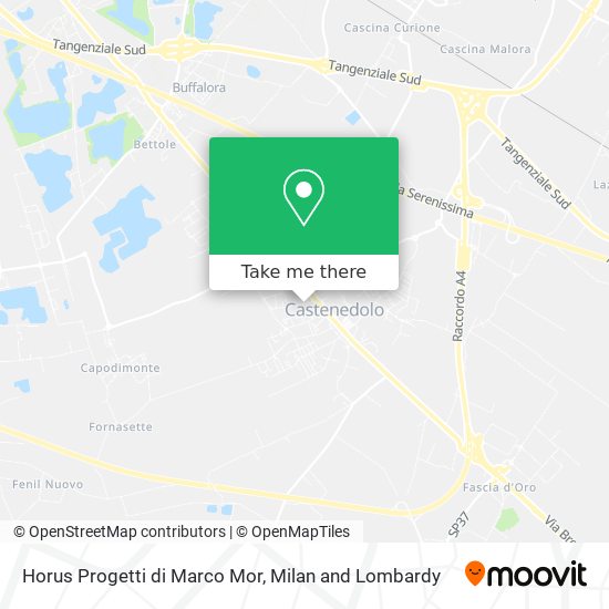 Horus Progetti di Marco Mor map
