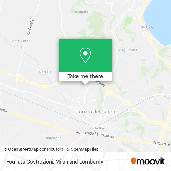 Fogliata Costruzioni map