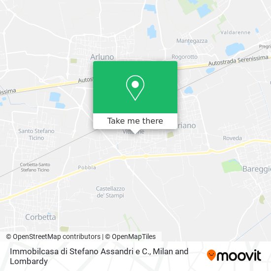 Immobilcasa di Stefano Assandri e C. map