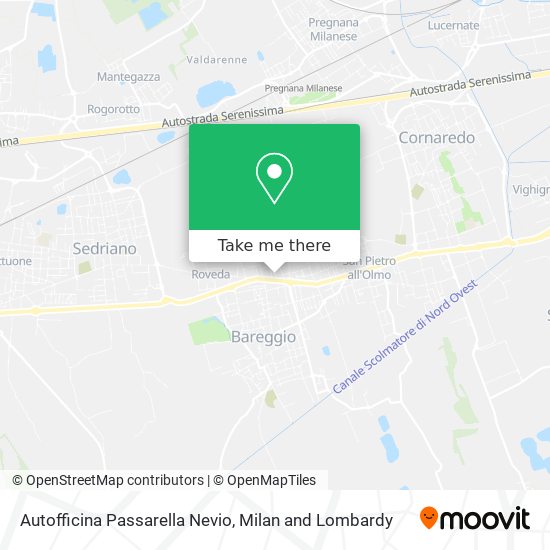 Autofficina Passarella Nevio map