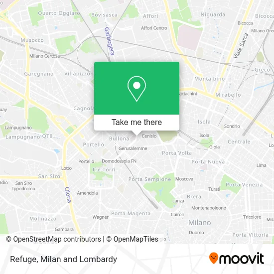 Refuge map