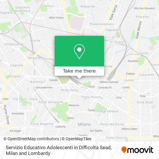 Servizio Educativo Adolescenti in Difficolta Sead map