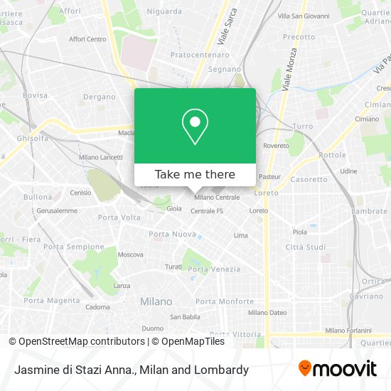 Jasmine di Stazi Anna. map