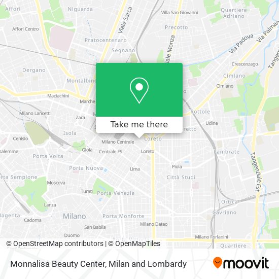 Monnalisa Beauty Center map