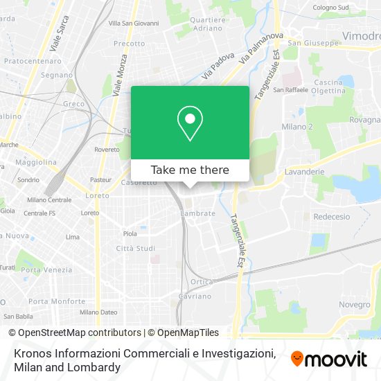 Kronos Informazioni Commerciali e Investigazioni map