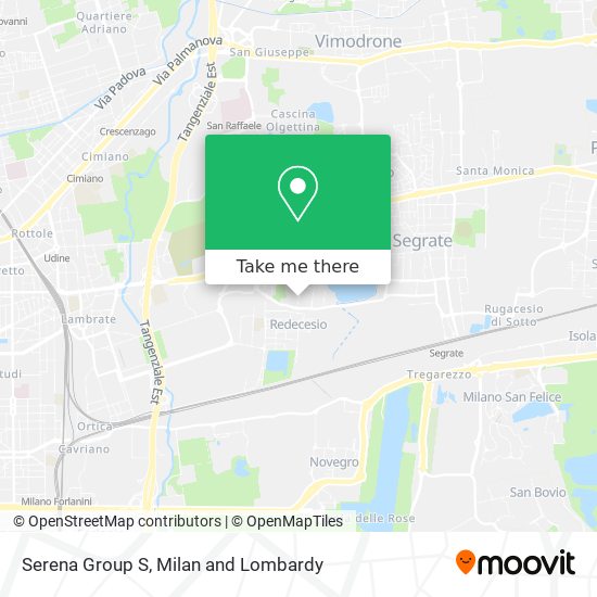 Serena Group S map