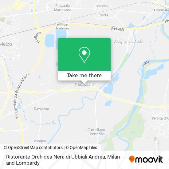 Ristorante Orchidea Nera di Ubbiali Andrea map