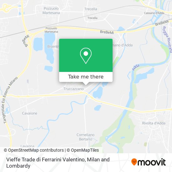 Vieffe Trade di Ferrarini Valentino map