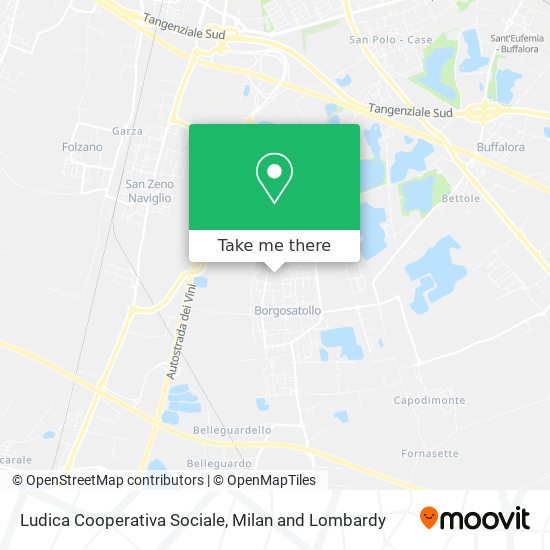 Ludica Cooperativa Sociale map