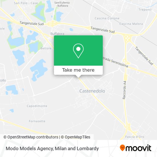 Modo Models Agency map
