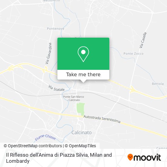 Il Riflesso dell'Anima di Piazza Silvia map