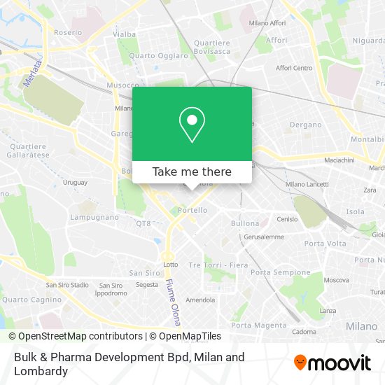 Bulk & Pharma Development Bpd map