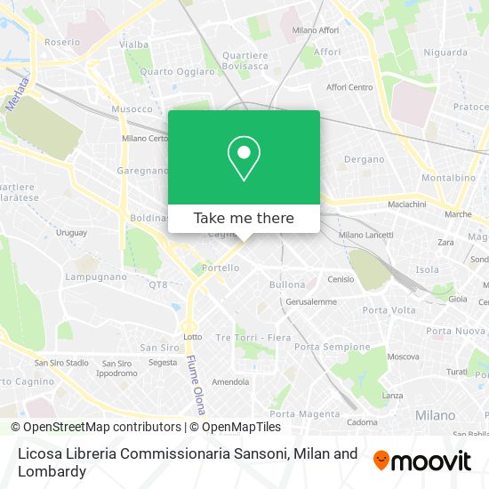 Licosa Libreria Commissionaria Sansoni map