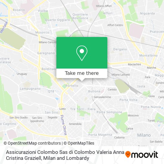 Assicurazioni Colombo Sas di Colombo Valeria Anna Cristina Graziell map