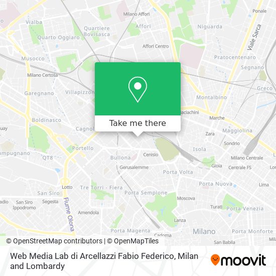 Web Media Lab di Arcellazzi Fabio Federico map