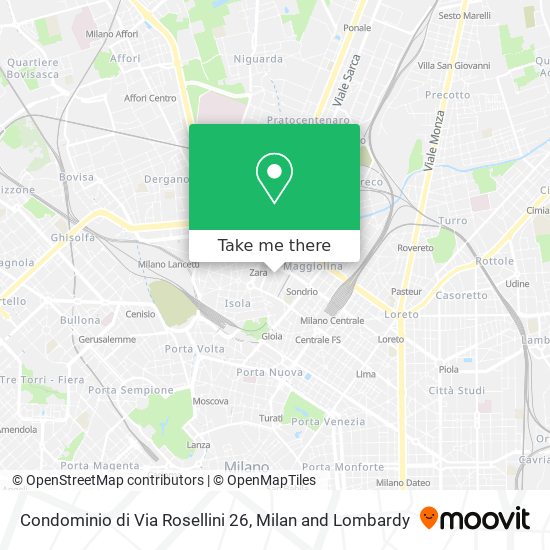 Condominio di Via Rosellini 26 map