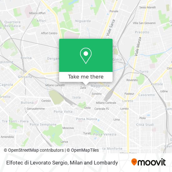 Elfotec di Levorato Sergio map