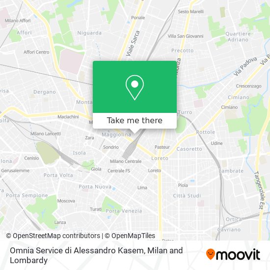 Omnia Service di Alessandro Kasem map