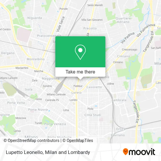 Lupetto Leonello map