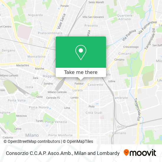 Consorzio C.C.A.P. Asco.Amb. map