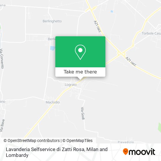 Lavanderia Selfservice di Zatti Rosa map