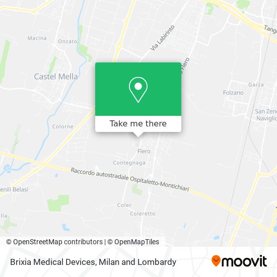 Brixia Medical Devices map