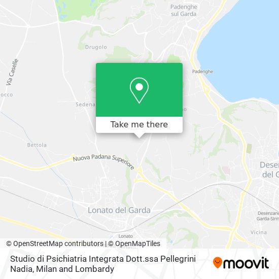 Studio di Psichiatria Integrata Dott.ssa Pellegrini Nadia map
