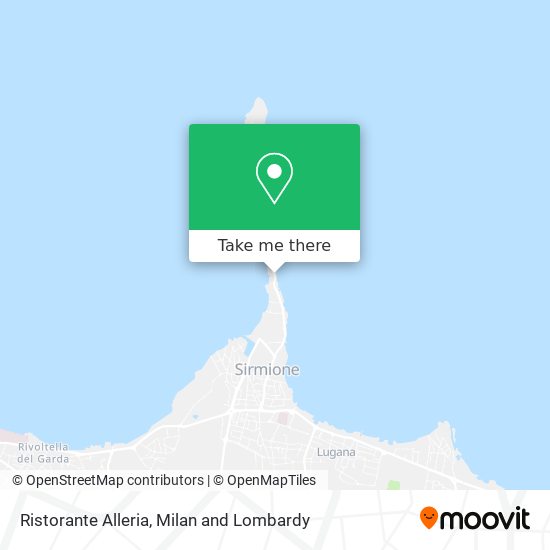 Ristorante Alleria map