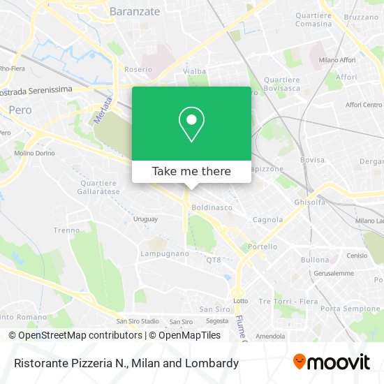 Ristorante Pizzeria N. map