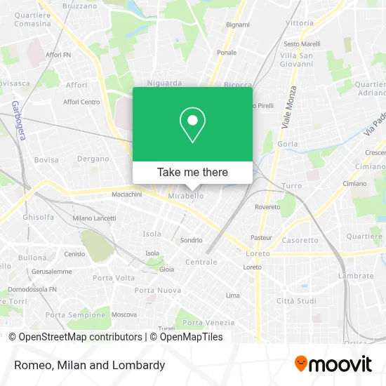 Romeo map