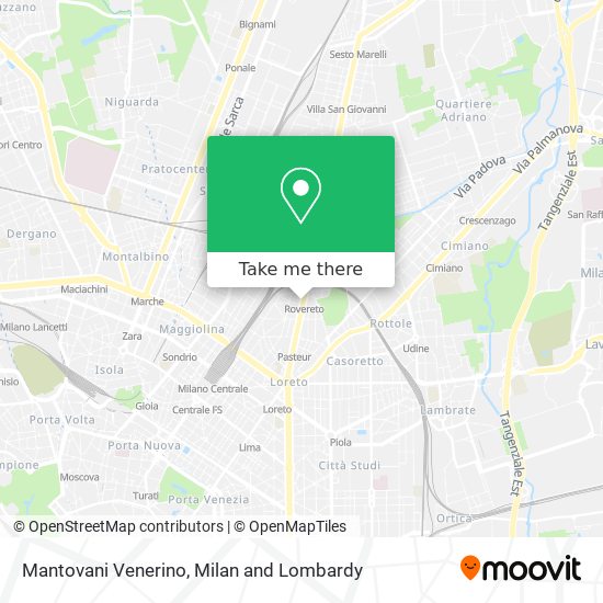 Mantovani Venerino map