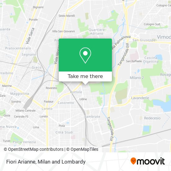 Fiori Arianne map