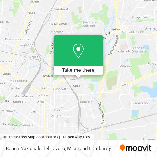 Banca Nazionale del Lavoro map