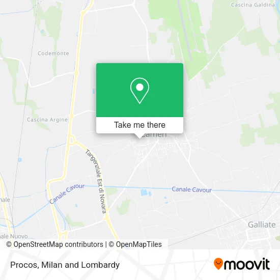 Procos map