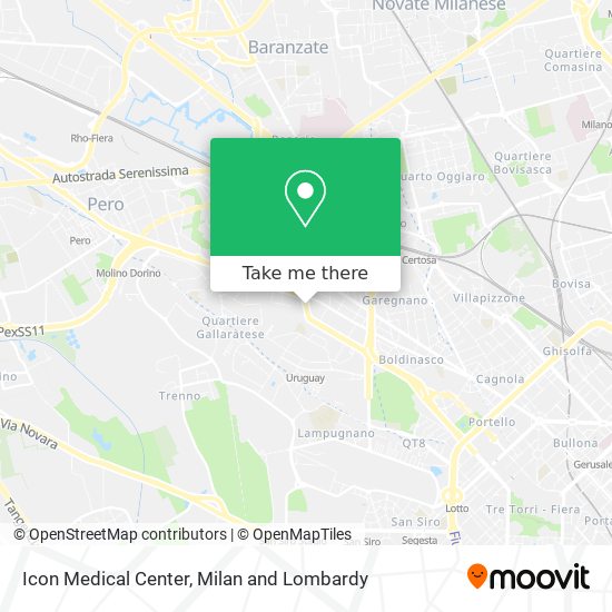 Icon Medical Center map