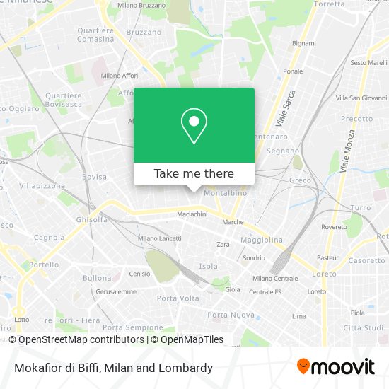 Mokafior di Biffi map