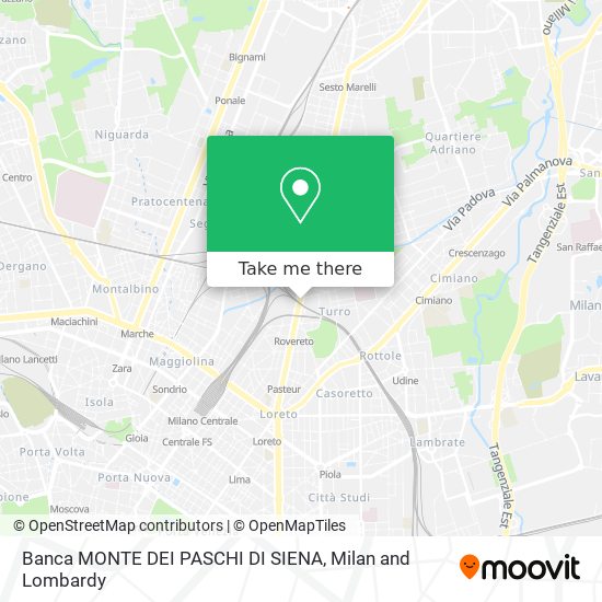 Banca MONTE DEI PASCHI DI SIENA map