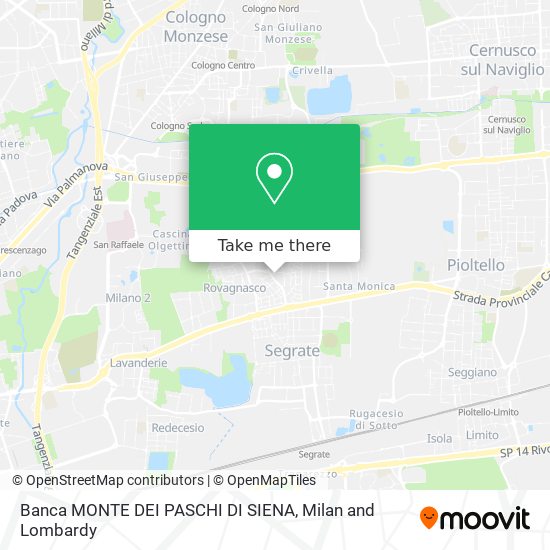 Banca MONTE DEI PASCHI DI SIENA map