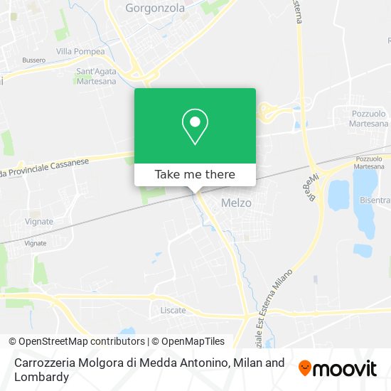 Carrozzeria Molgora di Medda Antonino map