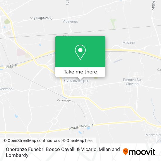 Onoranze Funebri Bosco Cavalli & Vicario map