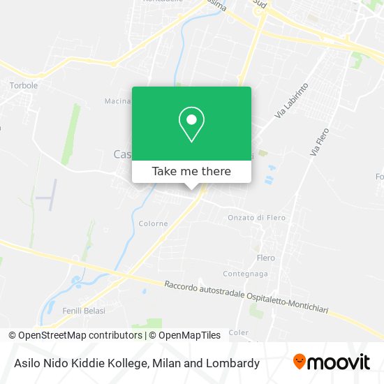 Asilo Nido Kiddie Kollege map