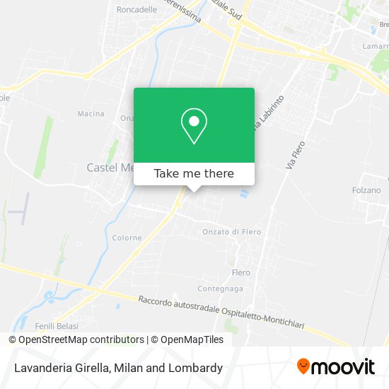 Lavanderia Girella map