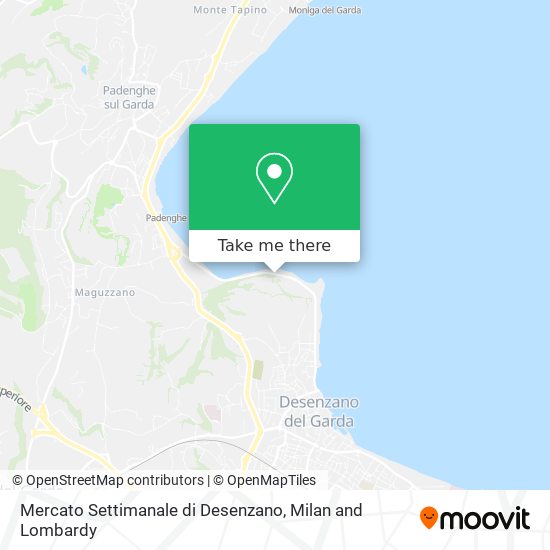 Mercato Settimanale di Desenzano map