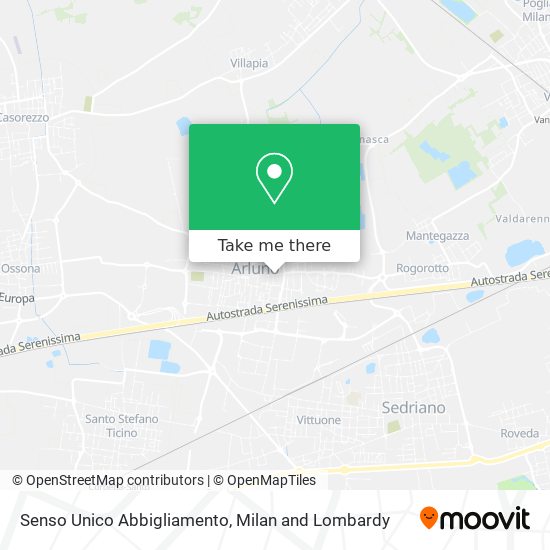 Senso Unico Abbigliamento map