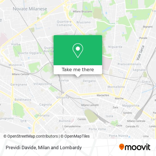 Previdi Davide map