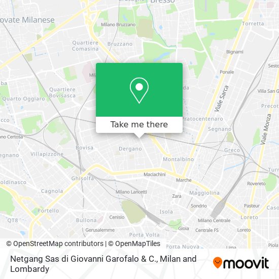 Netgang Sas di Giovanni Garofalo & C. map