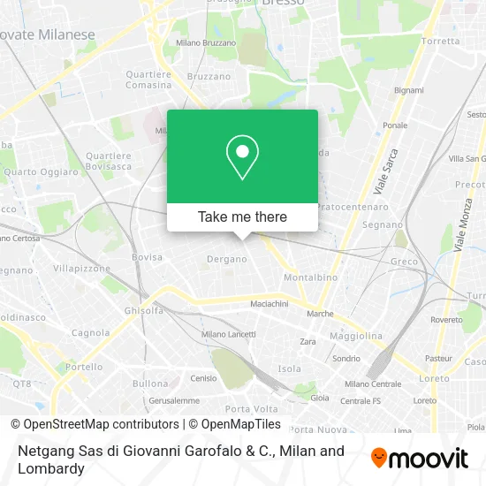 Netgang Sas di Giovanni Garofalo & C. map